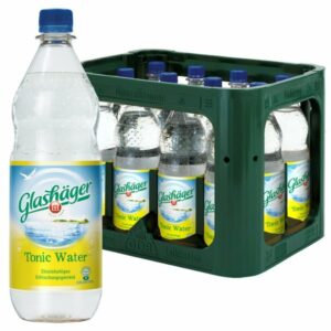 Glashäger Tonic Water 1,0L PET im 12er Kasten