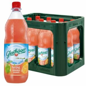Glashäger Vital Orange-Guave 1,0L PET im 12er Kasten